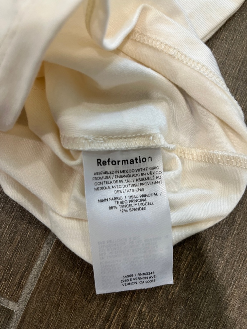 NEW Reformation Wiley Knit Top Size Medium - Picture 5 of 6